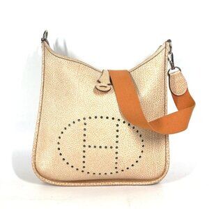 HERMES Evelyne Evelyne1 PM Dalmatian Bag Crossbody Shoulder Bag